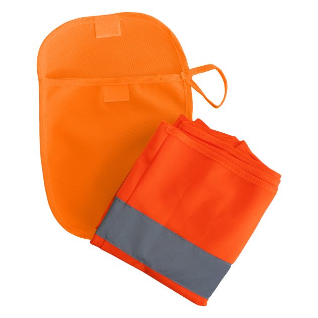 Veiligheidsvesttasje oranje